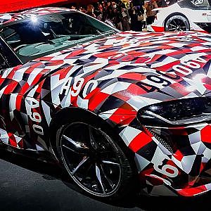 (4K)TOYOTA NEW SUPRA CONCEPT 2019 新型スープラ コンセプト - TOKYO AUTO SALON 2019