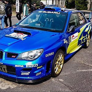 (4K)WRC SUBARU STI PERFORMANCE スバルSTIパフォーマンス・ラリー参戦車両 - 名古屋オートトレンド2018