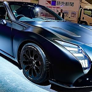 (4K)TOYOTA GR HV Sports Concept トヨタGR HVスポーツコンセプト - 大阪モーターショー2017