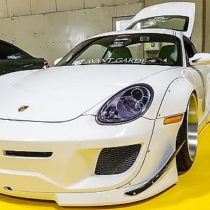 (4K)AVANT GARDE PORSCHE modified bodykit ポルシェ フルエアロ - NAGOYA AUTO TREND 2020