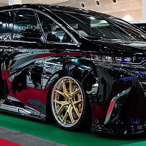 AIMGAIN VIP SPORT 40 ALPHARD bodykit AGH40W OAM2024 - エイムゲイン 40アルファード エアロ 大阪オートメッセ2024
