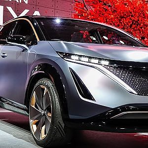 (4K)NISSAN new SUV ARIYA Debut ニッサン 新型SUV アリア コンセプト - TOKYO MOTOR SHOW 2019