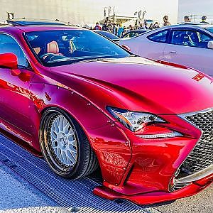 (4K)LEXUS RC VIPSTYLE レクサスRCカスタム スタンスネーション群馬 - STANCENATION GUNMA 2020