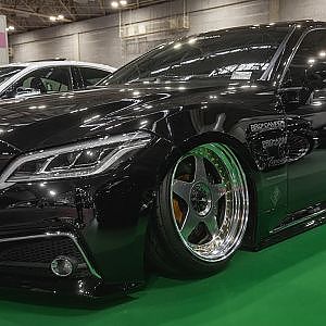T-DEMAND TOYOTA 220 CROWN VIPSTYLE ティーディメンド 22クラウン カスタム - OAM2023 大阪オートメッセ2023