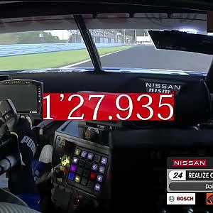 【SUPER GT Rd.4 FUJI】予選オンボード  GT500  ポールポジション  #24  リアライズコーポレーション  ADVAN  Z  佐々木  大樹