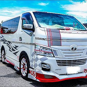 (HD)BODYLINE NISSAN URVAN NV350 modified ボディラインNV350キャラバンカスタム - #SBM大阪2018