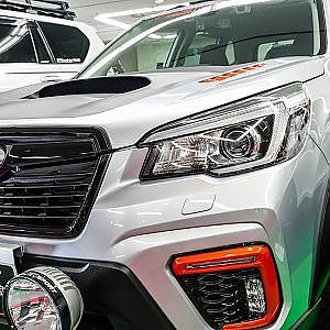 (4K)KADDIS SUBARU FORESTER 2019 SK2 ロードハウス スバル フォレスターカスタム - OSAKA AUTO MESSE 2019