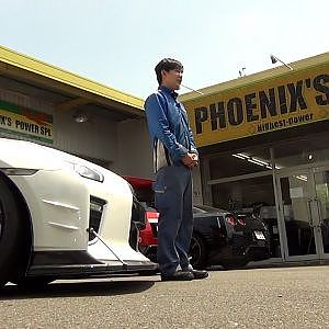 ストリートカー日本最速フェニックスパワーR35 GT-R 1150psオーバーでオールラウンダー最速R35チューンドの座に君臨　奥伊吹にてデモラン　1150psのエンジン始動空吹かし
