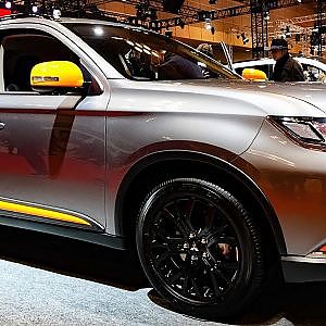 (4K)MITSUBISHI OUTLANDER ACTIVE GEAR 三菱アウトランダー アクティブギア・特別仕様車 - 大阪モーターショー2017