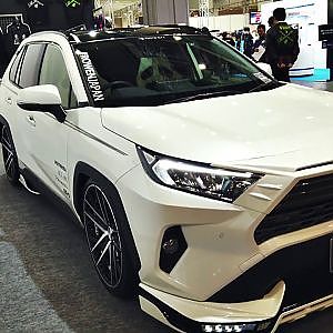 (4K)ROWEN TOYOTA RAV4 modified ローウェン ラヴフォー カスタム - OSAKA AUTO MESSE 2020