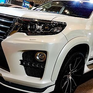 (4K)ELFORD NEW LANDCRUISER PRADO bodykit エルフォード新型ランクルプラドカスタム  - 東京オートサロン2018