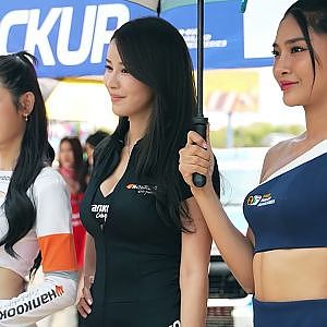 Hankook Race Queen from Korea_1st Event 2024 at Buriram