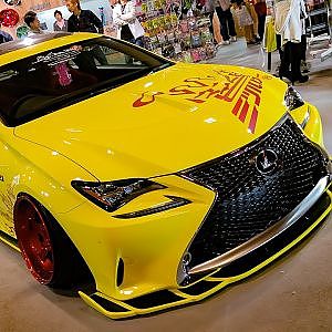 (HD)YABAKING LEXUS RC350 custom レクサスRC350VIPCAR仕様 - 名古屋オートトレンド2017