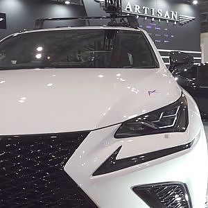 (4K)ARTISAN SPIRITS Body Kit For LEXUS NX300 レクサスNX300カスタム - 東京オートサロン2018