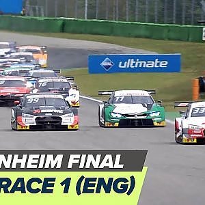 Wittmann & Rast battle until the end - Highlights Race 1 - DTM Hockenheim Final 2019