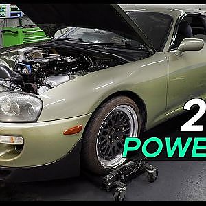 Building a BIG power 2JZ street Supra | fullBOOST