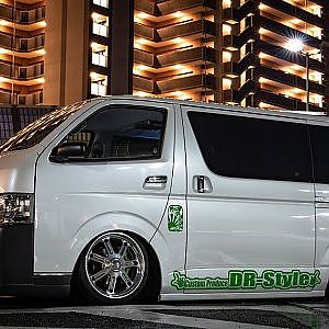 DR STYLE TOYOTA HIACE 200 modified - DRスタイル ハイエース カスタム