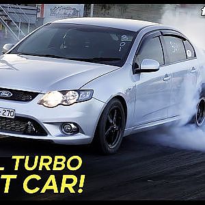 Just how fast can a BARRA go with a small turbo? | fullBOOST