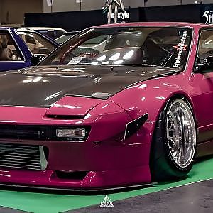 vivid luster NISSAN 180SX RPS13 JDM OAM2022 - 日産 ワンエイティ カスタム 大阪オートメッセ2022