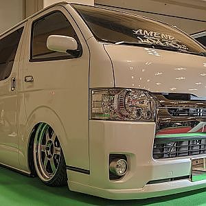 AMEND TOYOTA 200 HIACE OAM2022 - 200系 ハイエース カスタム 大阪オートメッセ2022