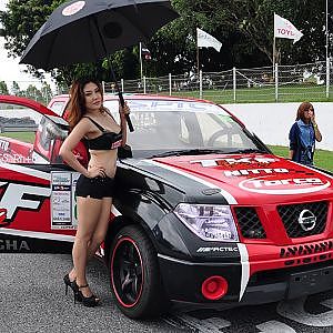 Nissan Navara in Super Car Thailand 2012 R1 (Full HD, Speed GPS and RPM)