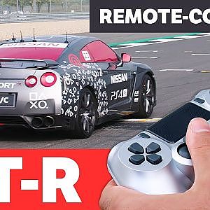 Driving A Nissan GT-R With A PlayStation Controller