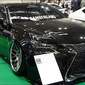 (4K)MAN Z FACTORY LEXUS GS DBA-GRL11 Vipstyle custom Tデマンド レクサスGSカスタム- 大阪オートメッセ2018