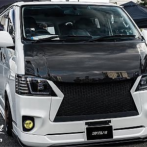 SHAKERS TOYOTA 200 HIACE Hydraulic system シェイカーズ 200系 ハイエースカスタム ハイドロ - STANCENATION TOKYO 2022
