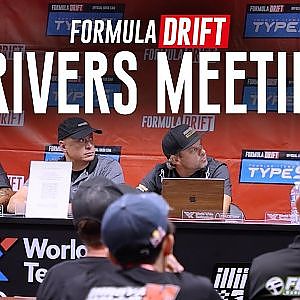 Formula DRIFT St. Louis Drivers Meeting 2025