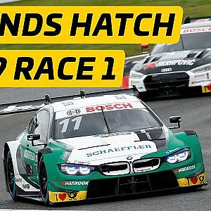 A Test of Courage | Re-Live DTM 2019 Brands Hatch Race 1 | DTM 2019