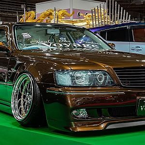 Total Car Produce Voyage NISSAN Y33 CIMA FGY33 OAM2024 - 漢(おとこ)のシーマ 大阪オートメッセ2024