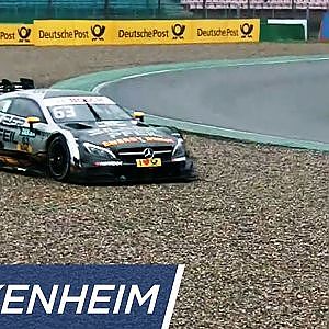 Maro Engel fails at the Sachs-Corner - DTM Hockenheim 2017