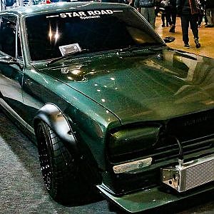 (HD)STARROAD NISSAN SKYLINE HAKOSUKA KYUSHA スターロード ハコスカ 旧車 スカイライン - TOKYO AUTO SALON 2019