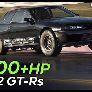 Nissan R32 street GT-Rs rippin 6s at Jamboree | fullBOOST