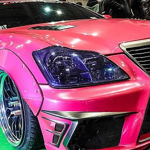 (4K)Dz Factory TOYOTA CROWN VIPCAR クラウンカスタム VIPスタイル - OSAKA AUTO MESSE 2019