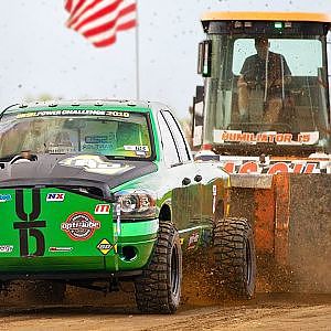Tri-Turbo Cummins does MONSTEROUS sled pull (2600hp | 8000LB Truck)