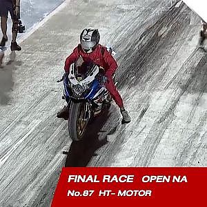 FINAL RACE :87 กิตติพันธุ์ คุ้มผล / HT- MOTOR /SOUPED UP SUPER BIKE 2018