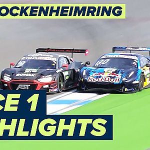 Van der Linde takes 4th win to level up with Lawson | Hockenheimring DTM Race 1 | Highlights