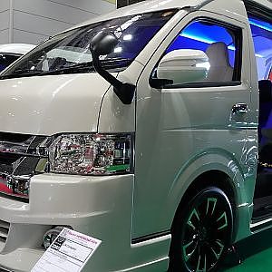 (4K)CK Campany TOYOTA HIACE 2018 custom CKカンパニー200系ハイエースカスタム - 大阪オートメッセ2018