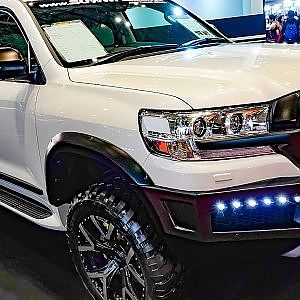 (4K)CLIMATE SUW TOYOTA LANDCRUISER 200 BODY KIT クライメイト ランクル200エアロカスタム - 東京オートサロン2018