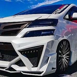 (4K)Make up TOYOTA 30 VELLFIRE custom メイクアップ30系ヴェルファイアカスタム - スーパーカーニバル2017