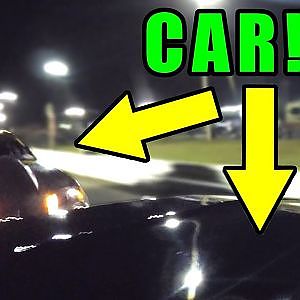 Firebird Wrecks Into Mustang - CRAZY GoPro Angles!