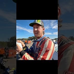 Cleetus makes his fastest pass in Lumberjack! (Sickweek Day 4)