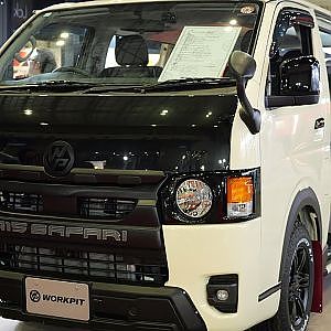 WORKPIT HIACE narrow body 415 SAFARI TAS2024 - 東京オートサロン2024