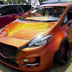 (HD)TOYOTA 30 PRIUS monster custom 30系プリウスカスタム - DREFESS WEST JAPAN 2019
