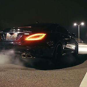 Mercedes CSL 400 vs Mercedes C190 AMG