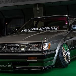 CRYSTAL GARAGE TOYOTA 71 MARKII Kyusha 71系 マーク2 旧車 - Osaka Auto Meese 2026 大阪オートメッセ2026