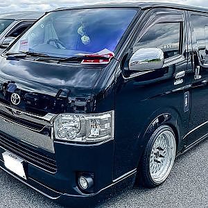 HIACE superGL tuned TOYOTA SBM Osaka2021 - SBM大阪2021 ハイエース スーパーGL カスタム