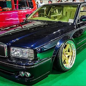 (4K)NISSAN PRESIDENT VIPSTYLE 日産プレジデントカスタム VIP仕様  - OSAKA AUTO MESSE 2019