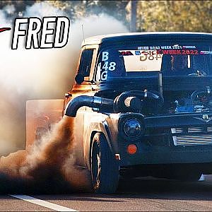 Borescope inside a 4000HP motor, 1/4 mile trailer burnout, racecar dog, and MORE! (Sick Week: Day 2)